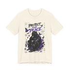 Protect Your Peace Gothic Butterfly Graphic T Shirt