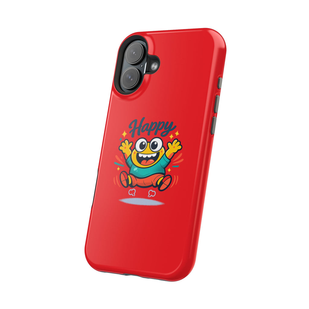 Happy Monster Magnetic Impact-Resistant Phone Case