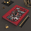 No Risk No Glory Soccer Journal — Personalized #10 Hardcover Notebook