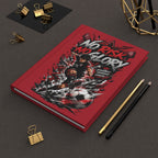 No Risk No Glory Soccer Journal — Personalized #10 Hardcover Notebook