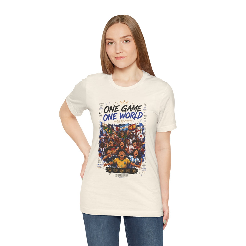 One Game One World Soccer T-Shirt