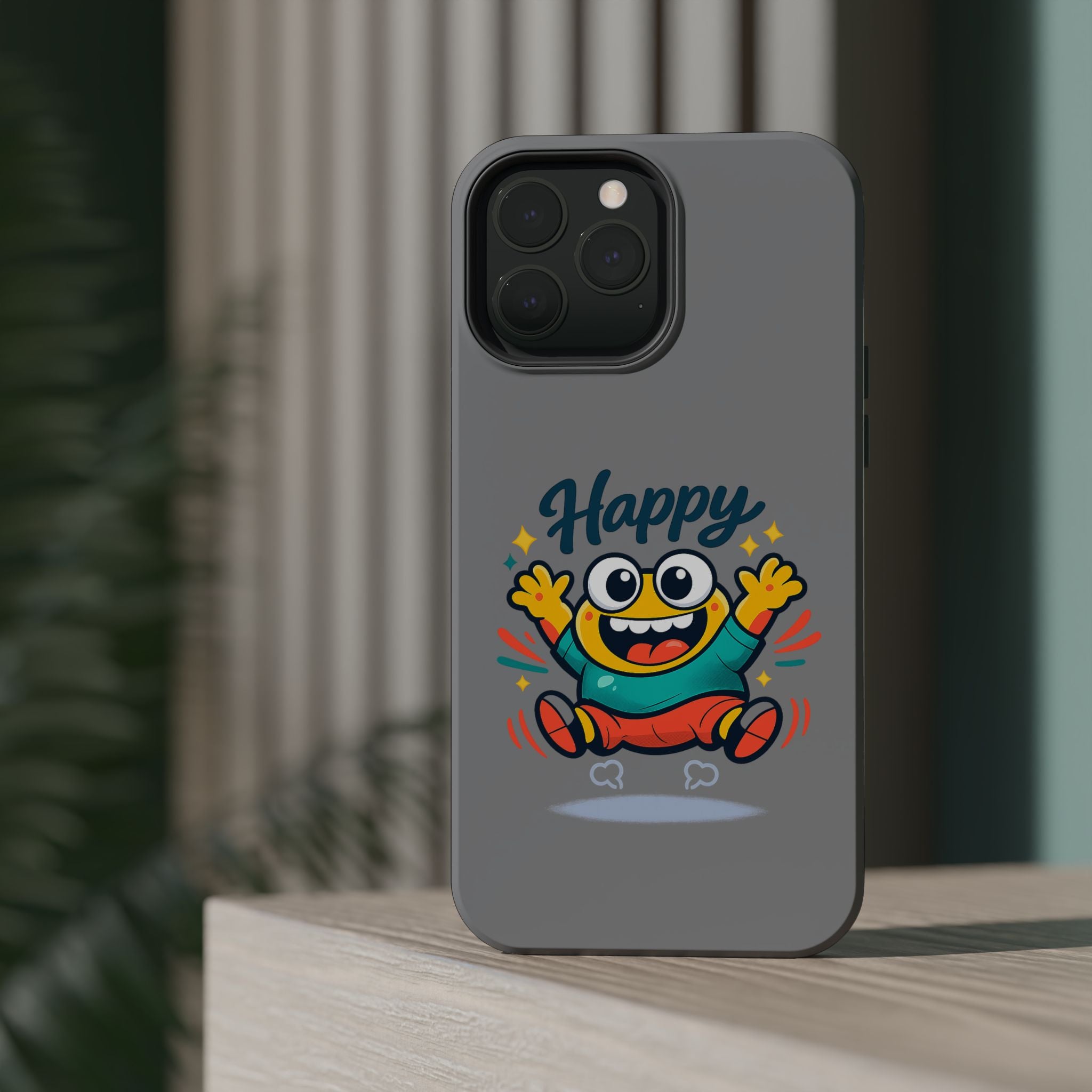 Happy Monster Magnetic Impact-Resistant Phone Case