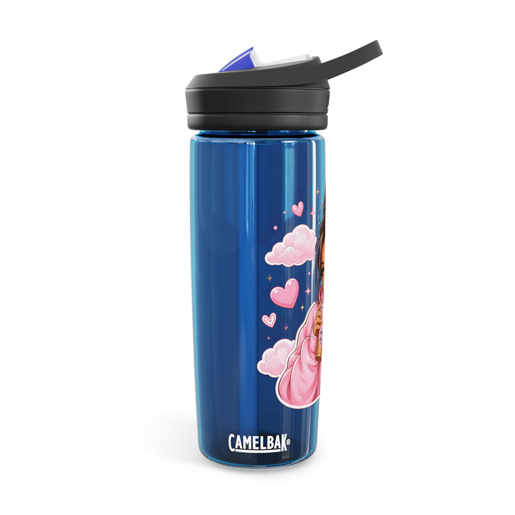 Cute Girl Sipping Boba Water Bottle — CamelBak Eddy 20/25oz