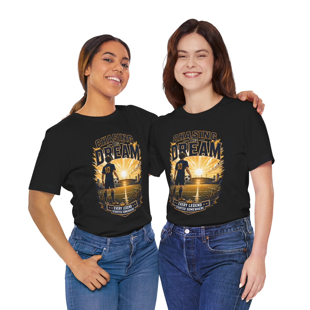 Chasing the Dream Soccer Graphic T Shirt