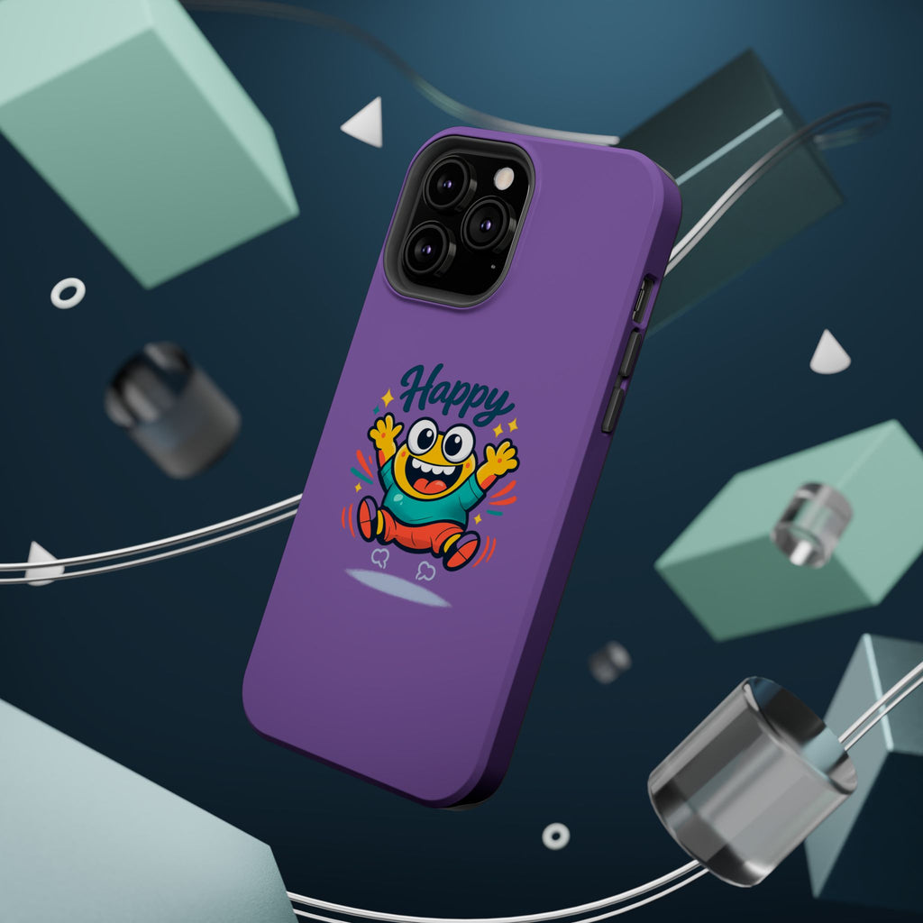 Happy Monster Magnetic Impact-Resistant Phone Case