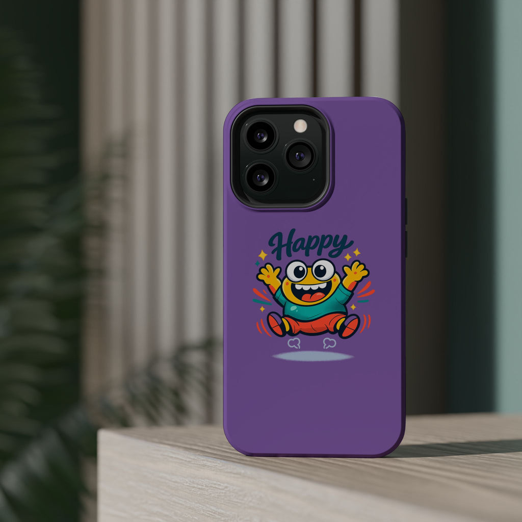 Happy Monster Magnetic Impact-Resistant Phone Case