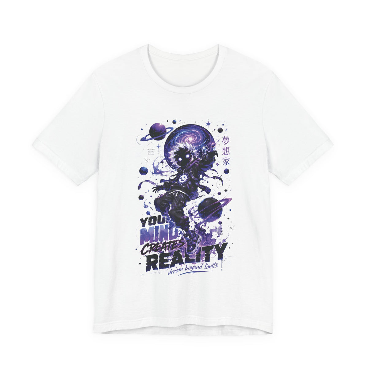 Your Mind Creates Reality Galaxy Graphic T Shirt