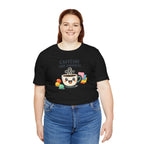 Caffeine and Kindness T-Shirt - Casual Coffee Graphic Tee