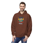 Happy Blob Graphic Hoodie – Cute Cartoon 'Happy' Pullover