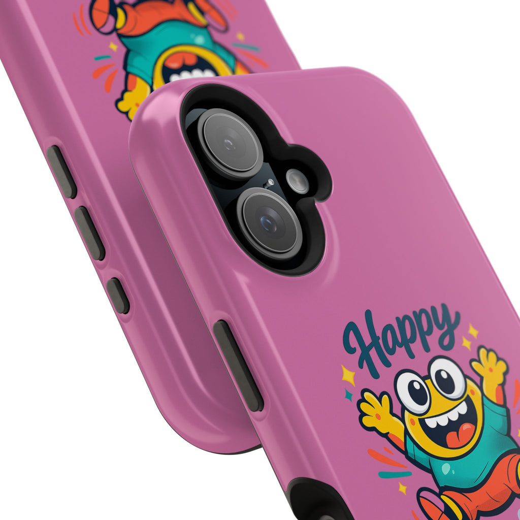 Happy Monster Magnetic Impact-Resistant Phone Case