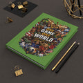 One Game One World Soccer Journal — Hardcover Matte Notebook