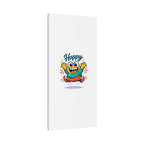 Happy Blob Cartoon Canvas Bold Kawaii Wall Art