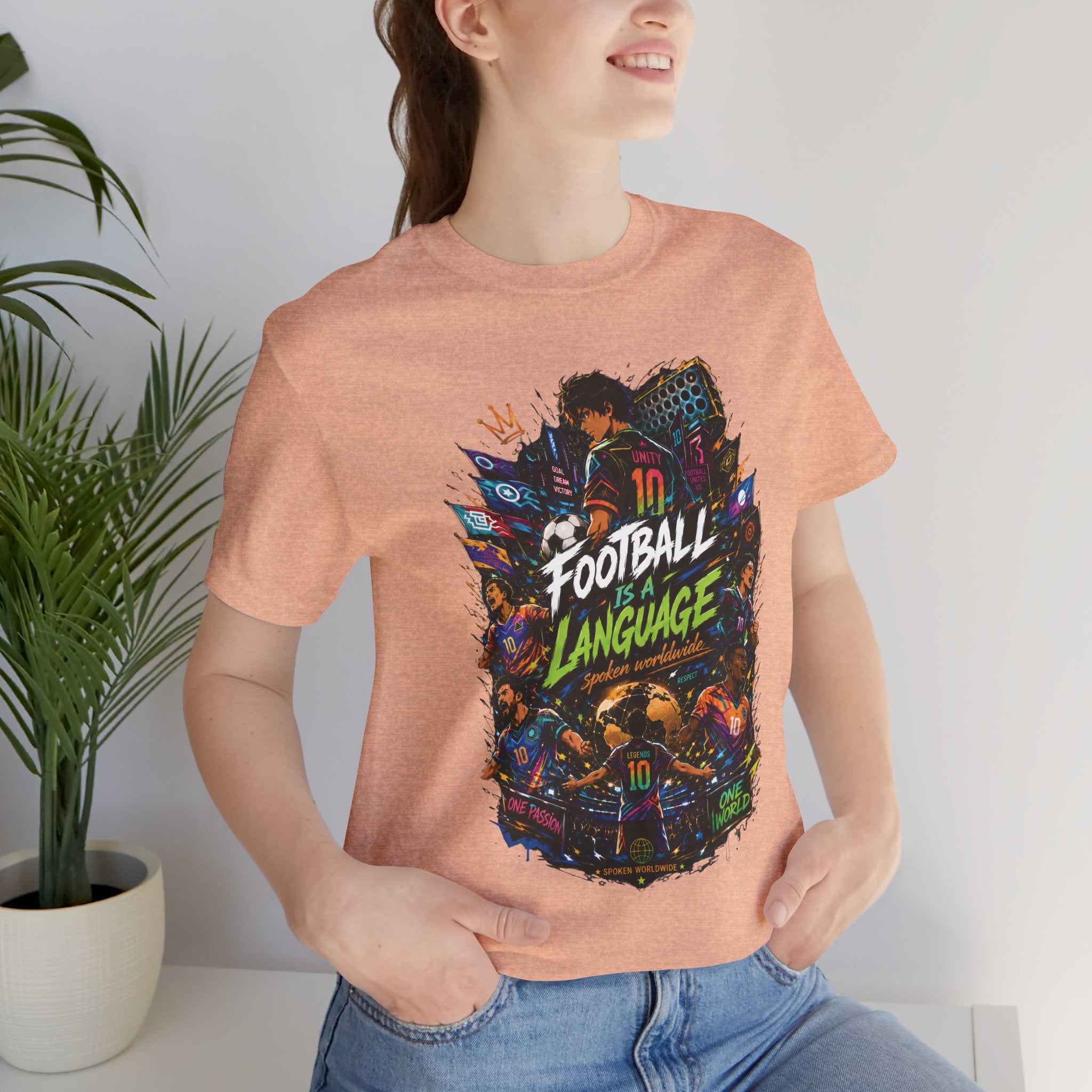 Football Is A Language T‑Shirt
