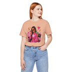 Boss Babe Pink Fashion Tee — Women’s Glam Money & Shopping Graphic Shirt