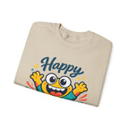 Happy Blob Cartoon Sweatshirt Cute Kawaii Crewneck