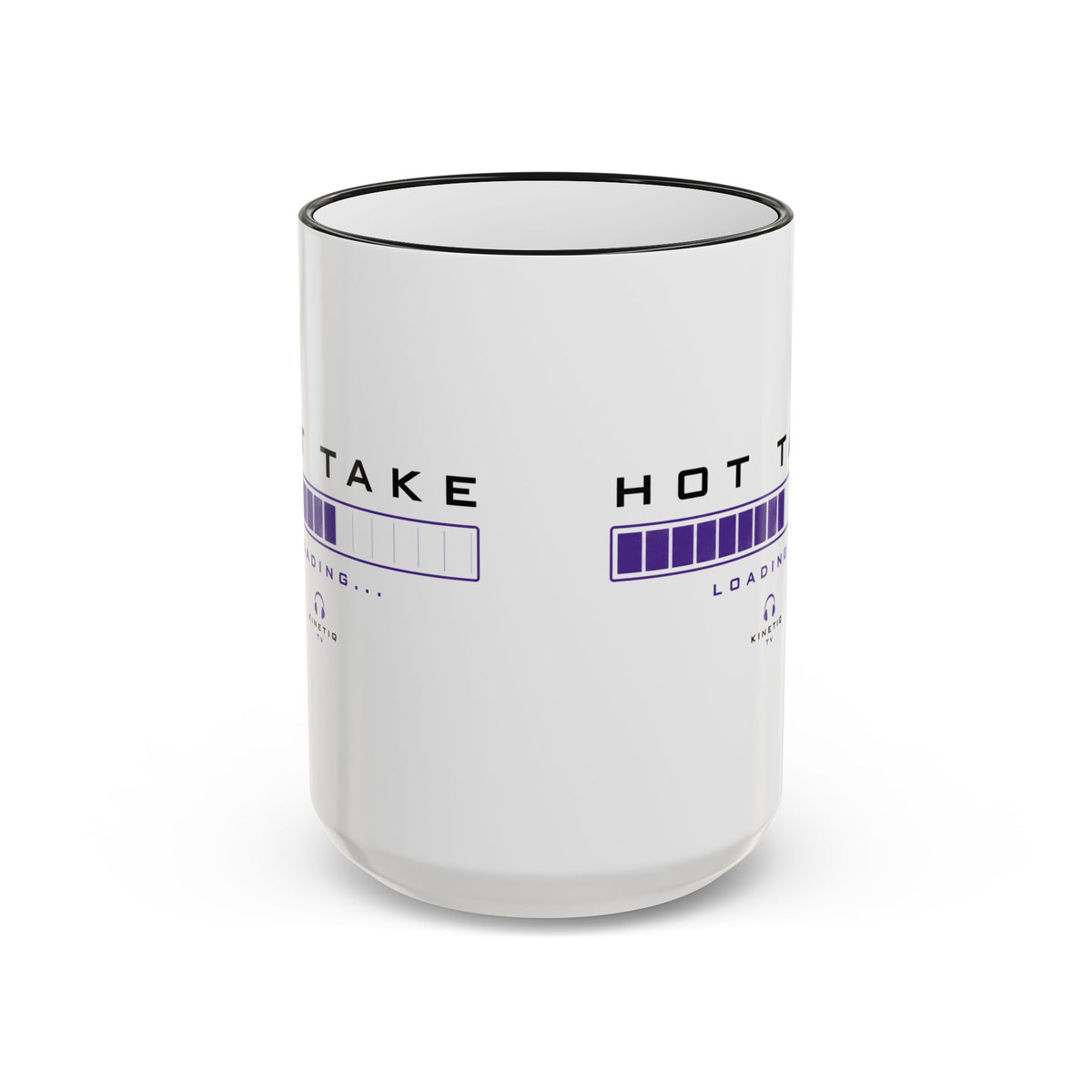 Hot Take Central Hot Take Loading Accent Rim Mug
