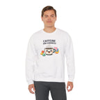 Caffeine and Kindness Sweatshirt | office humor, coffee fuel