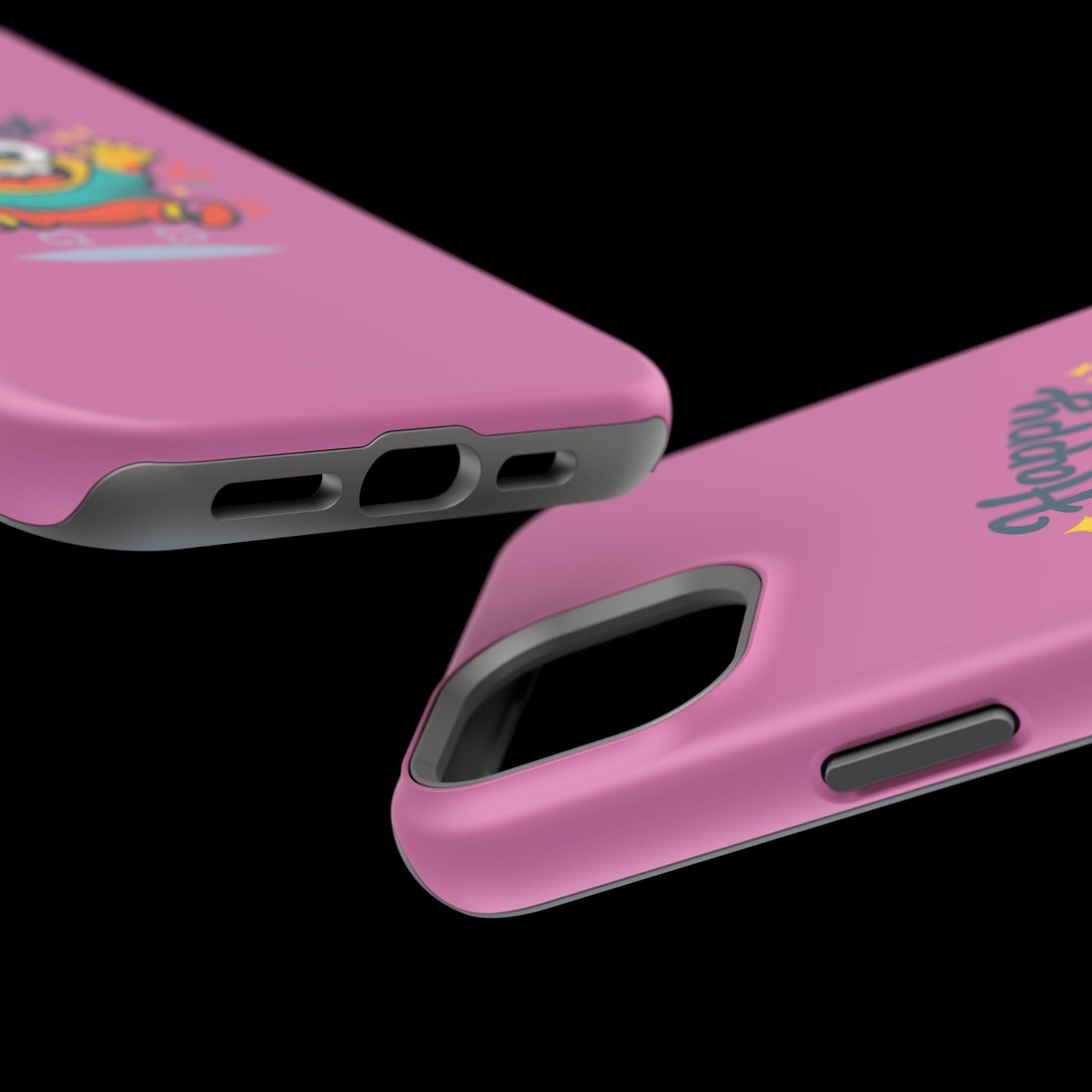 Happy Monster Magnetic Impact-Resistant Phone Case