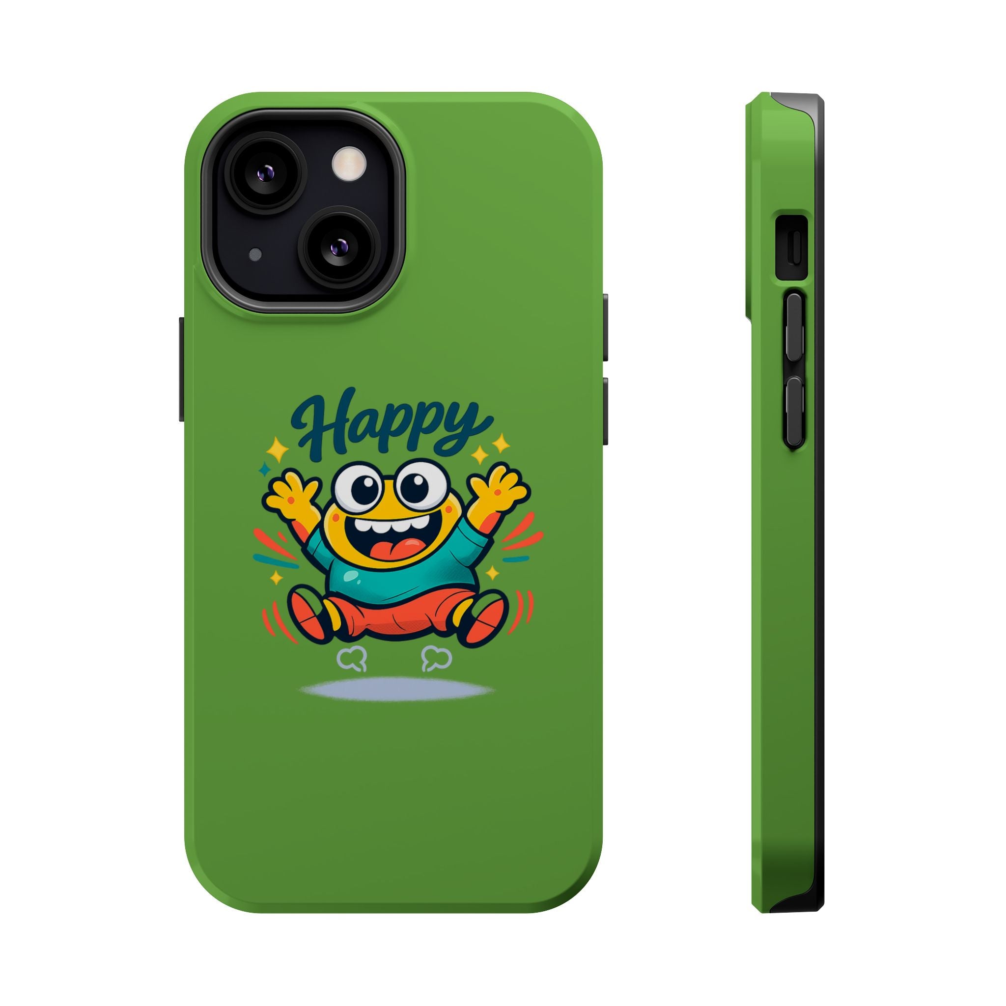 Happy Monster Magnetic Impact-Resistant Phone Case