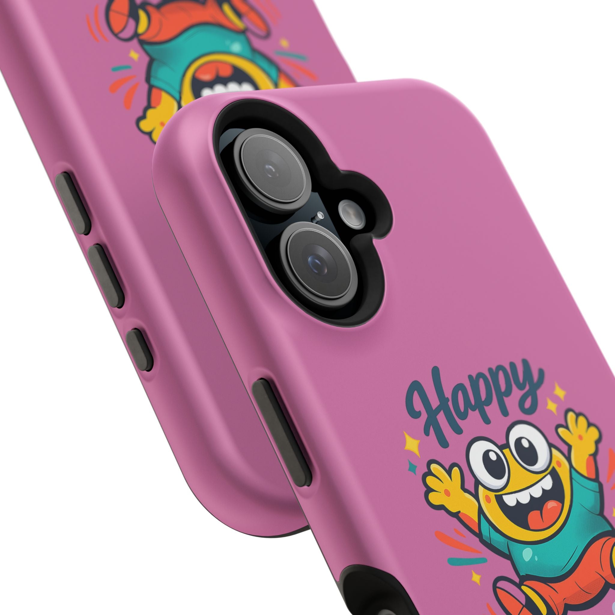 Happy Monster Magnetic Impact-Resistant Phone Case