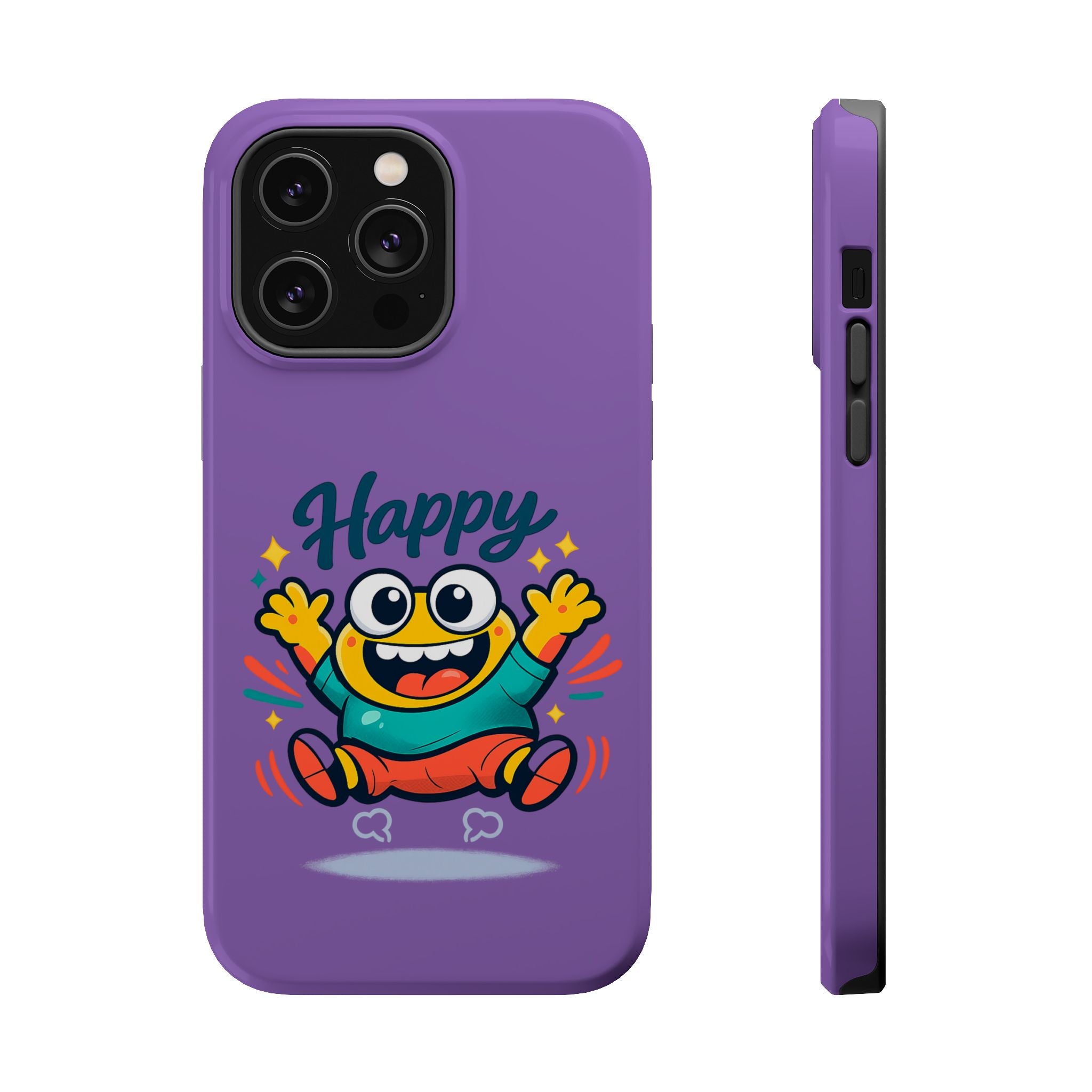 Happy Monster Magnetic Impact-Resistant Phone Case