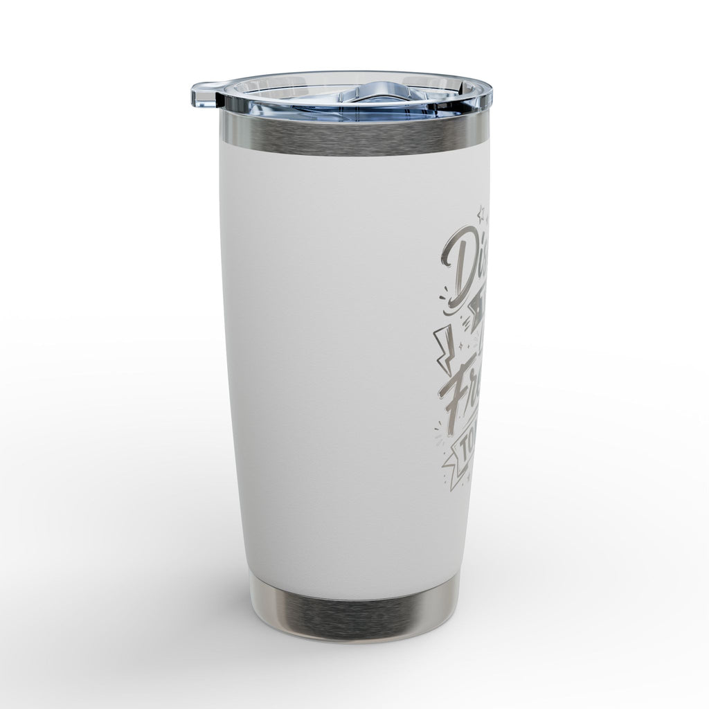 Insulated Tumbler — “Discipline Today Leads to Freedom Tomorrow” Engraved 20oz