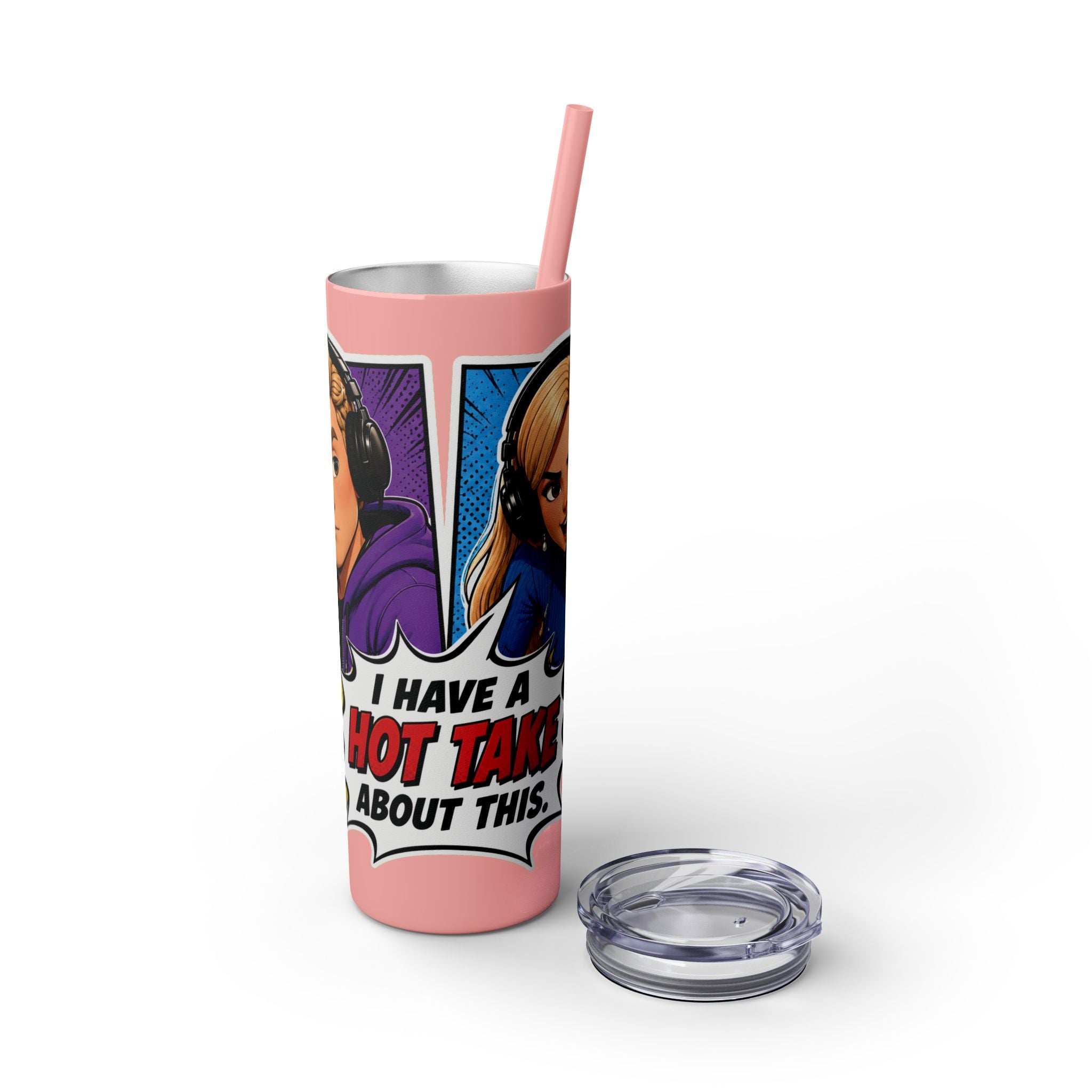 Hot Take Central I Have a Hot Take About This 20oz Pop Art Tumbler