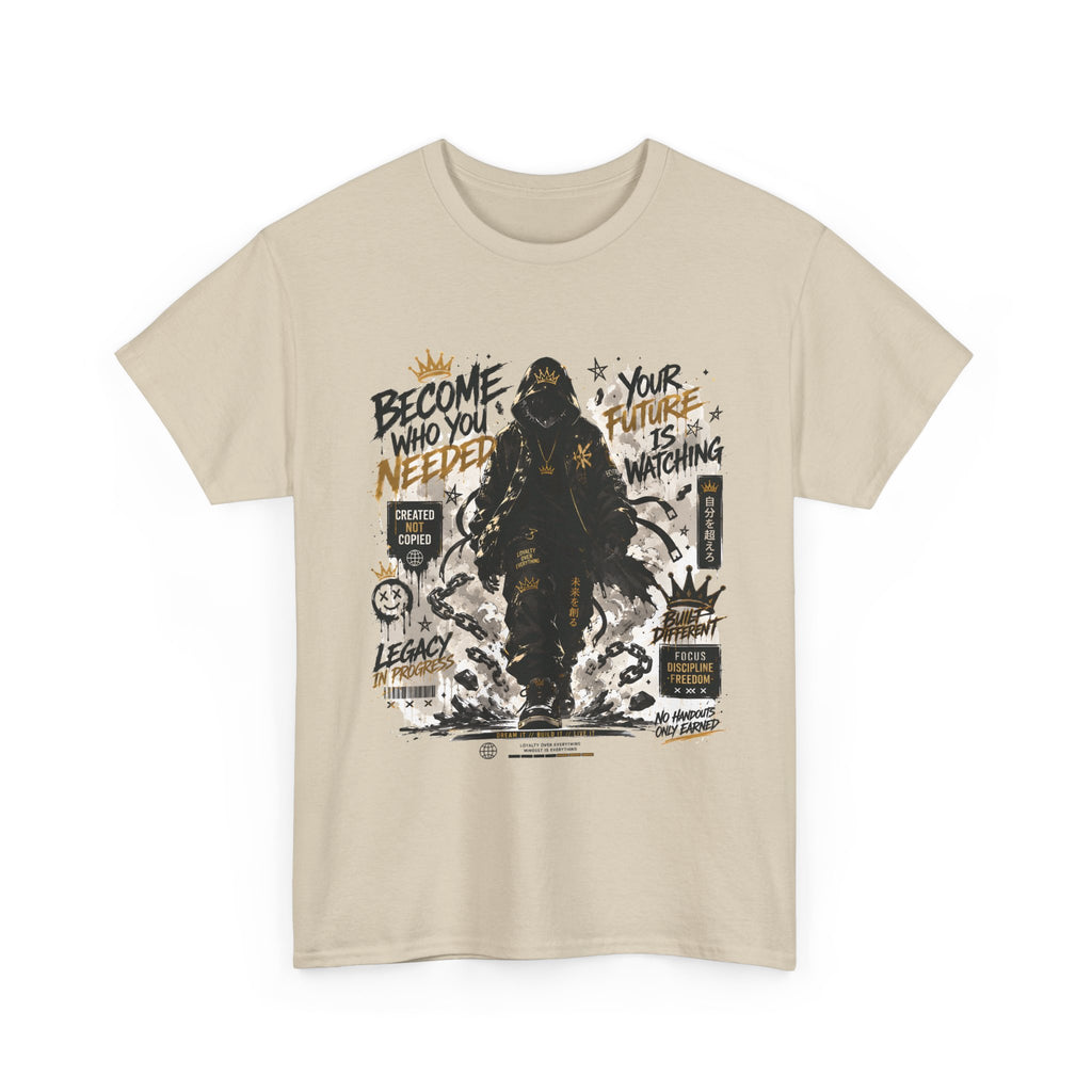 Become Who You Needed Inspirational Graphic T Shirt