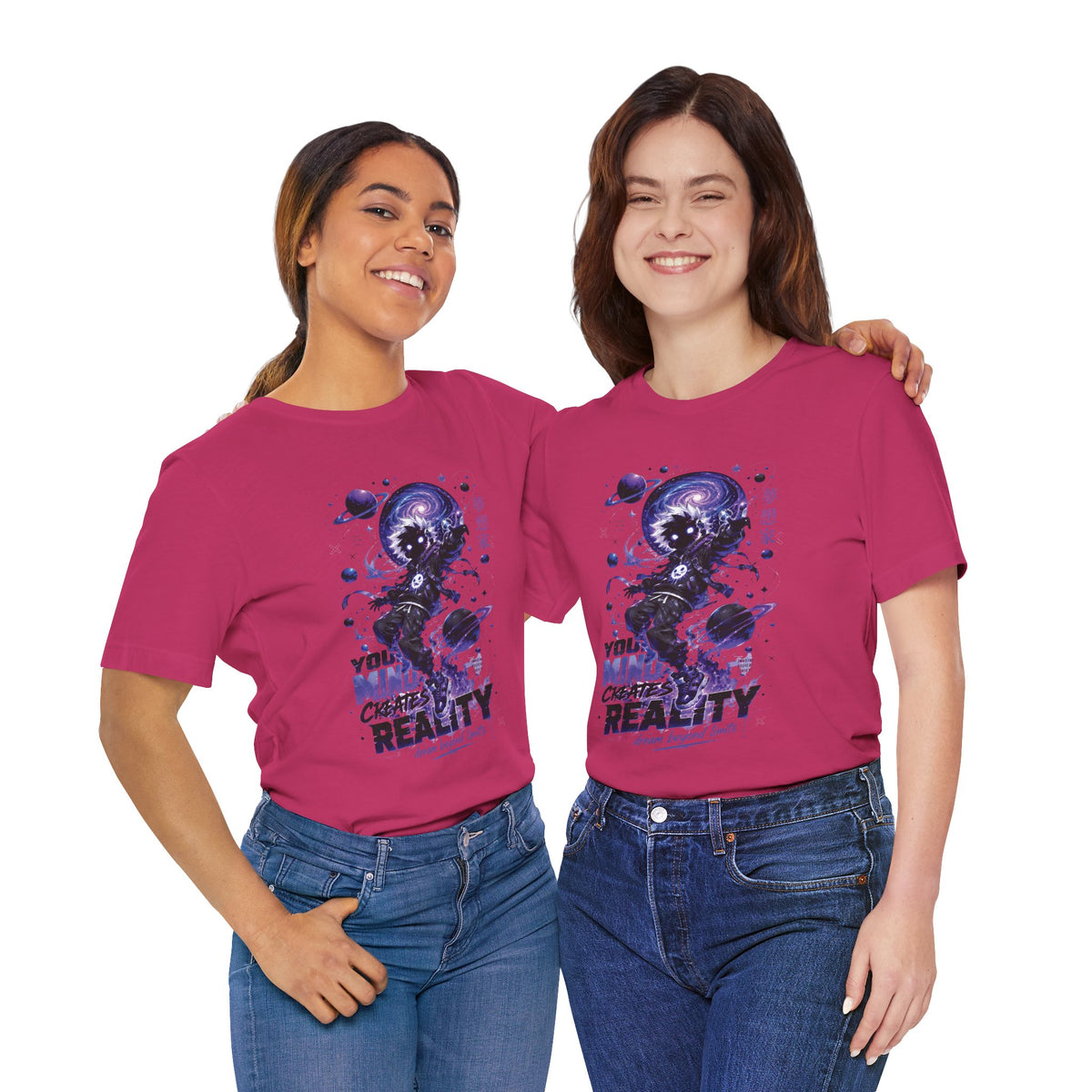 Your Mind Creates Reality Galaxy Graphic T Shirt