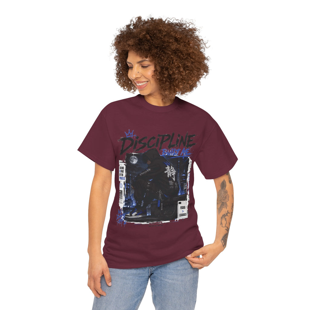 Discipline Built Me Anime Streetwear T Shirt