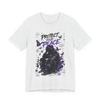 Protect Your Peace Gothic Butterfly Graphic T Shirt