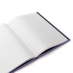 One Game One World Hardcover Journal — Personalized Soccer Notebook (Custom Name & Number)