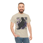 Peacekeeper Anime Graphic Tee — Purple Aesthetic Streetwear