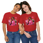 Boss Babe Pink Fashion Tee — Women’s Glam Money & Shopping Graphic Shirt