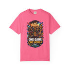 One Game One World Soccer T Shirt International Football Graphic Tee