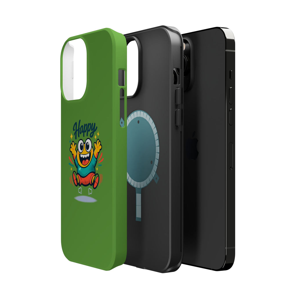 Happy Monster Magnetic Impact-Resistant Phone Case