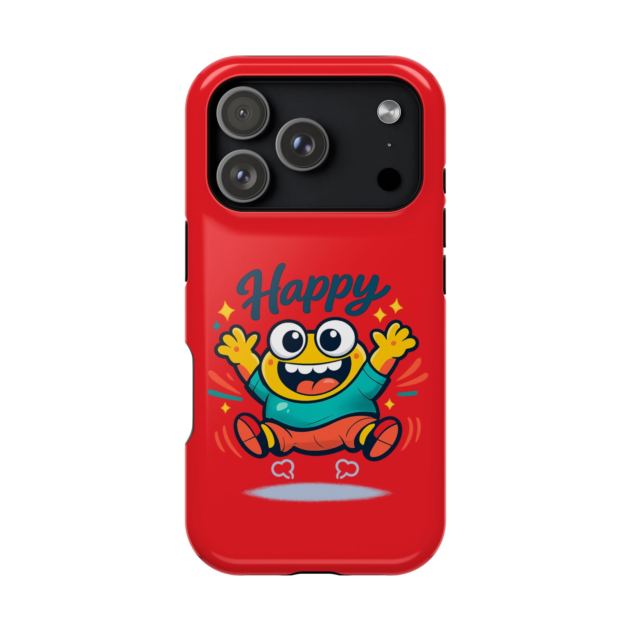 Happy Monster Magnetic Impact-Resistant Phone Case