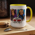 Jake And Emma Hot Take Coffee Mug — "I Have A Hot Take About This" Mug (11/15oz)