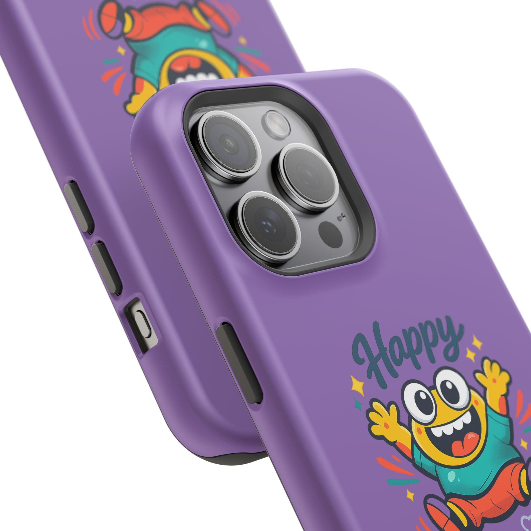 Happy Monster Magnetic Impact-Resistant Phone Case