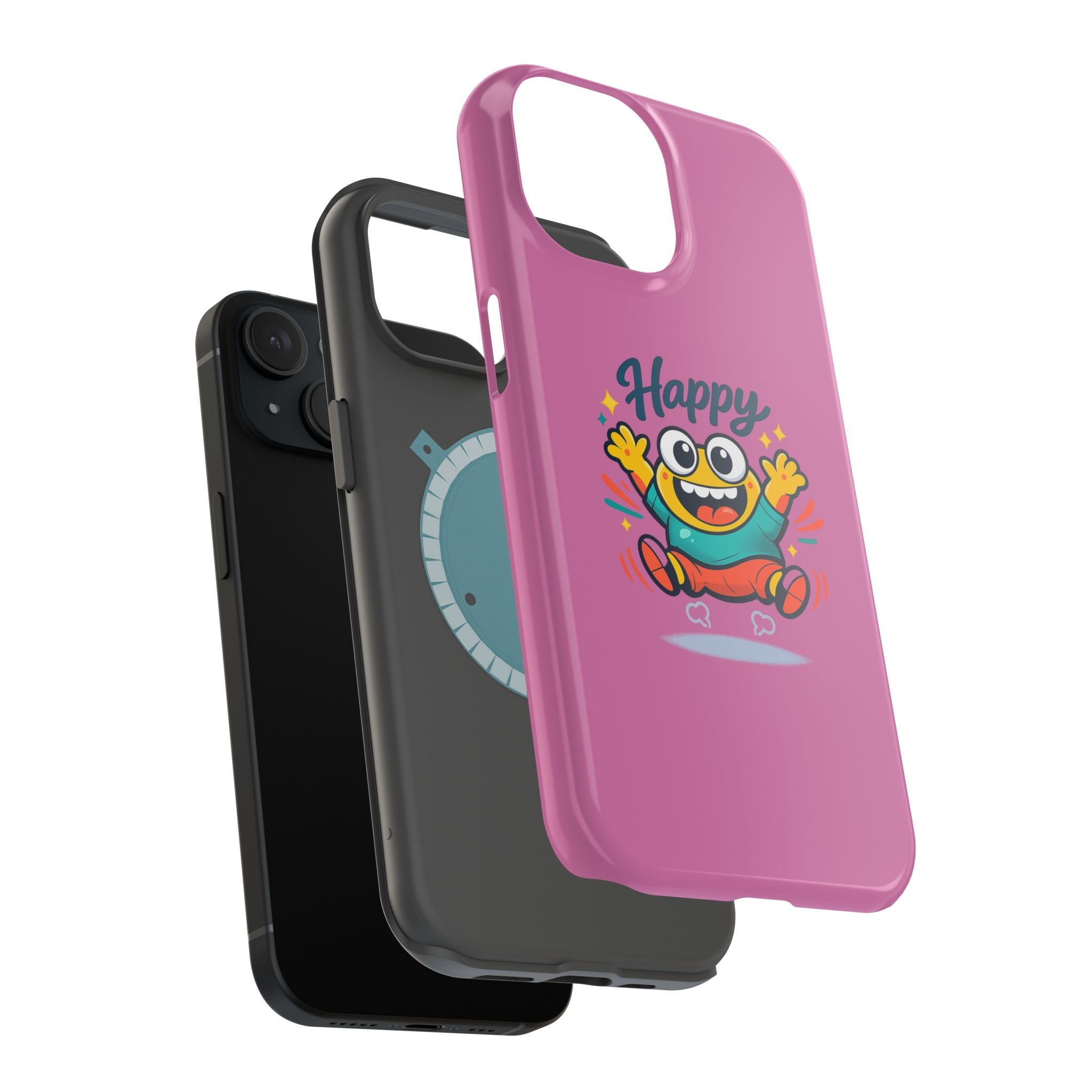 Happy Monster Magnetic Impact-Resistant Phone Case