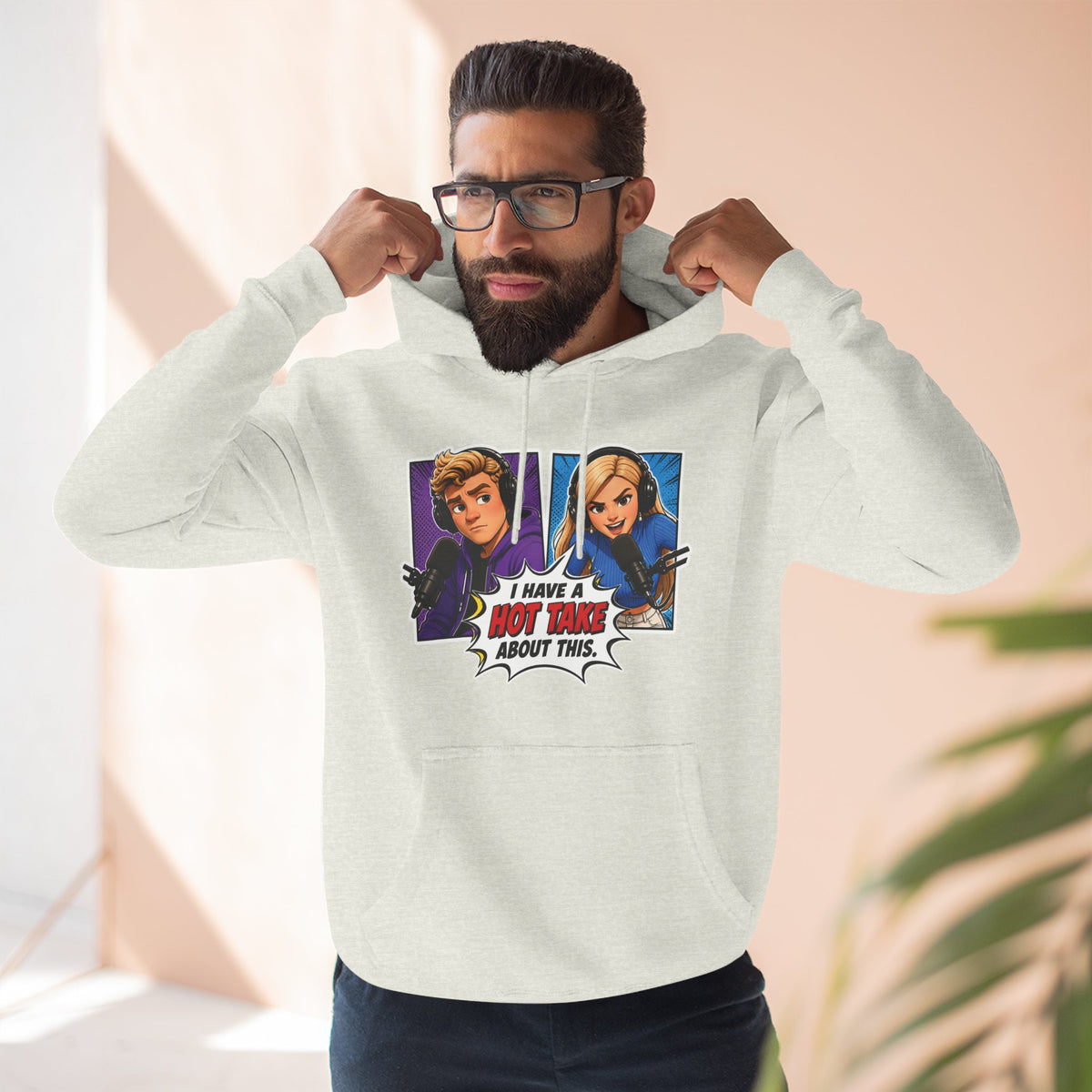 Hot Take Central Jake and Emma I Have a Hot Take Hoodie