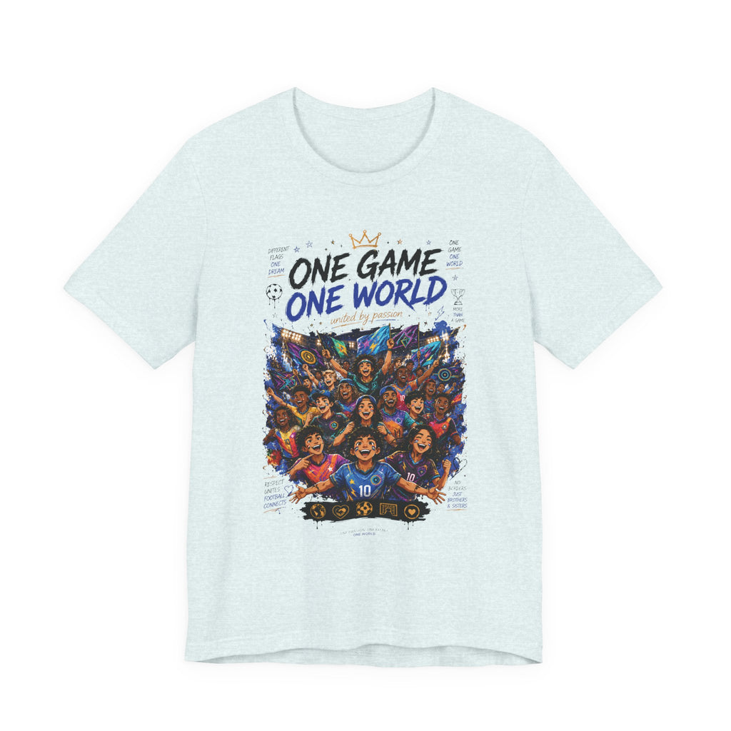 One Game One World Soccer Tee
