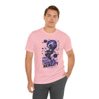 Astronaut Galaxy Tee — "Your Mind Creates Reality" Space Graphic T-Shirt