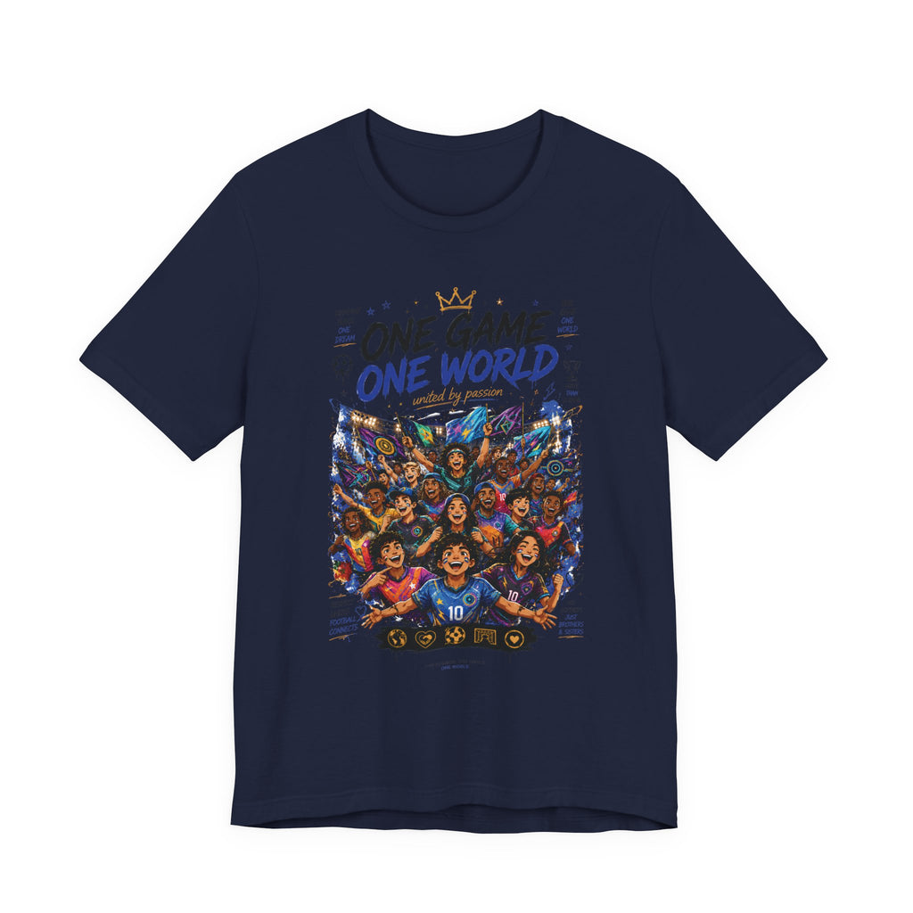 One Game One World Soccer Tee