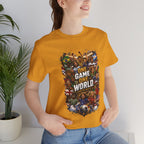 T-Shirt — 'One Game One World' Gamer Graphic Tee