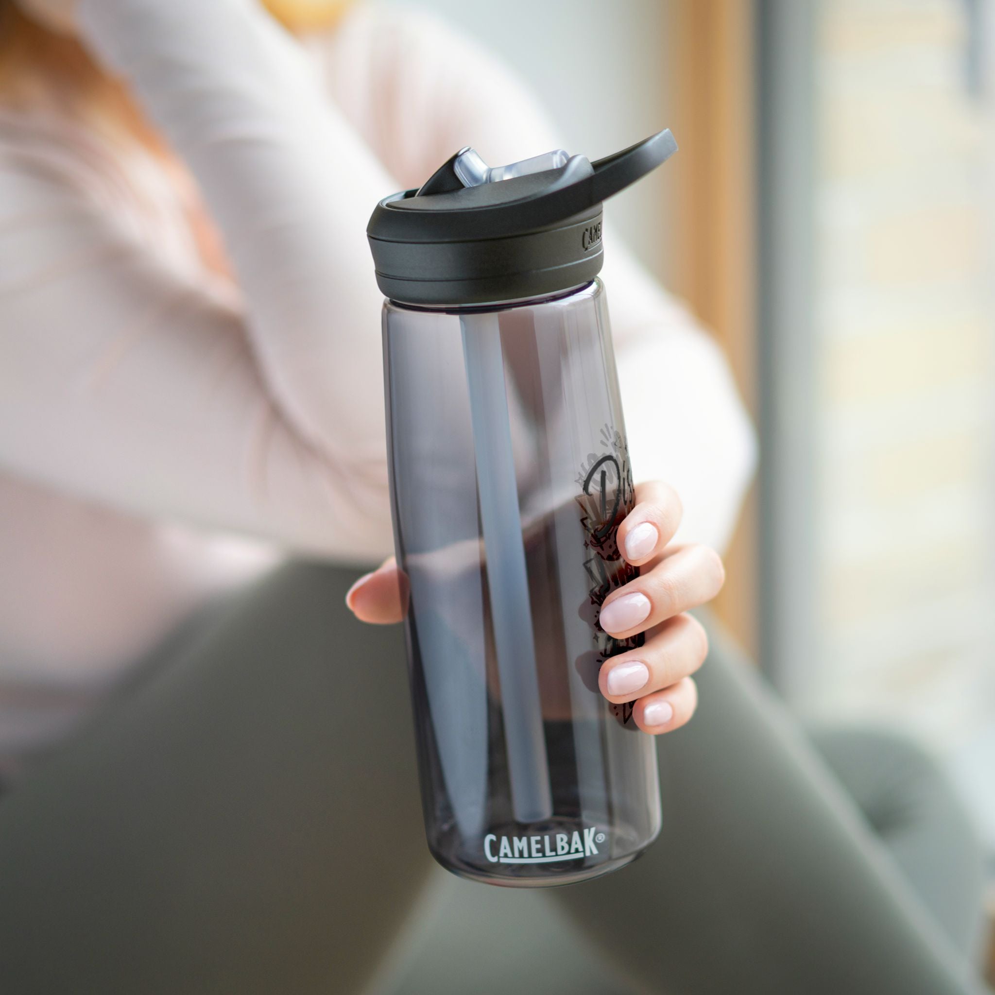 Discipline Today Leads to Freedom Tomorrow Water Bottle