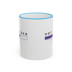 Hot Take Loading Mug — Funny Progress Bar Accent Rim & Handle Tea Coffee Cup