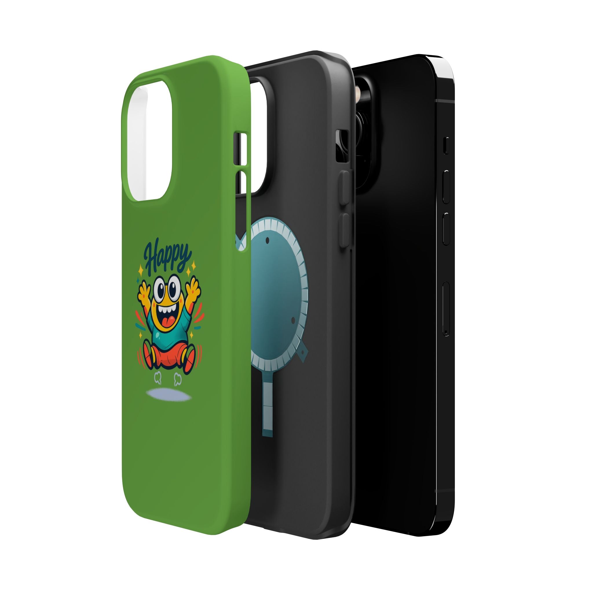 Happy Monster Magnetic Impact-Resistant Phone Case