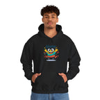 Happy Blob Cartoon Hoodie – Minimal Smiley Graphic Pullover
