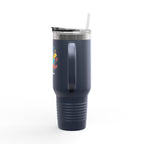Happy Monster 40oz Insulated Travel Mug